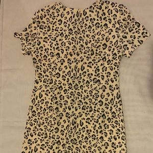 Cheetah print dress